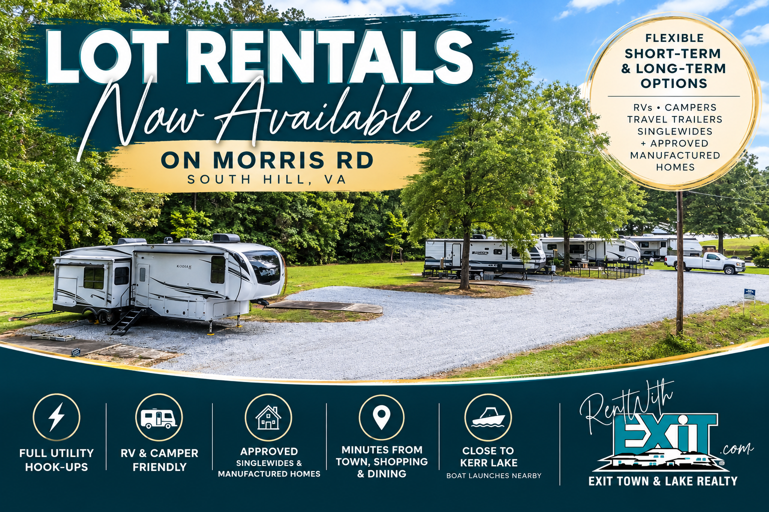 Camper Space with Hook-Up! Utilities Included! Lot 1 property image