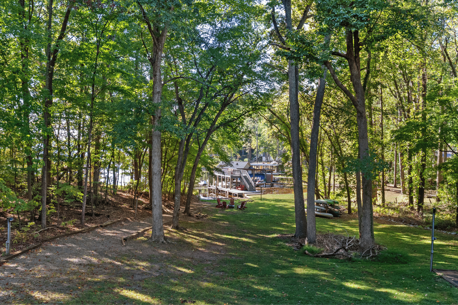 Enjoy waterfront living at 218 Club Drive in Littleton, NC! property image
